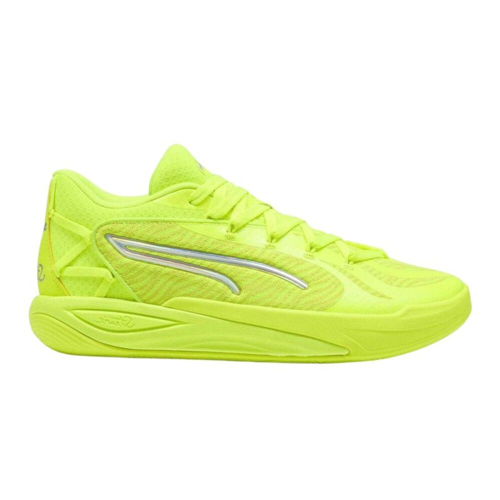 Puma Mens Stewie 4 Flawless Basketball Shoes / Lime